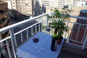 Balcón apartamento calahorra