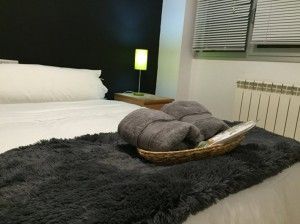 Habitación doble apartamento logroño