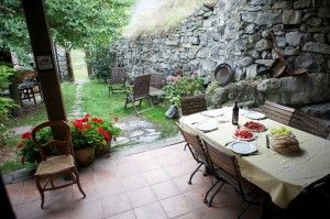 Casa Rural Traditio Comedor Jardín