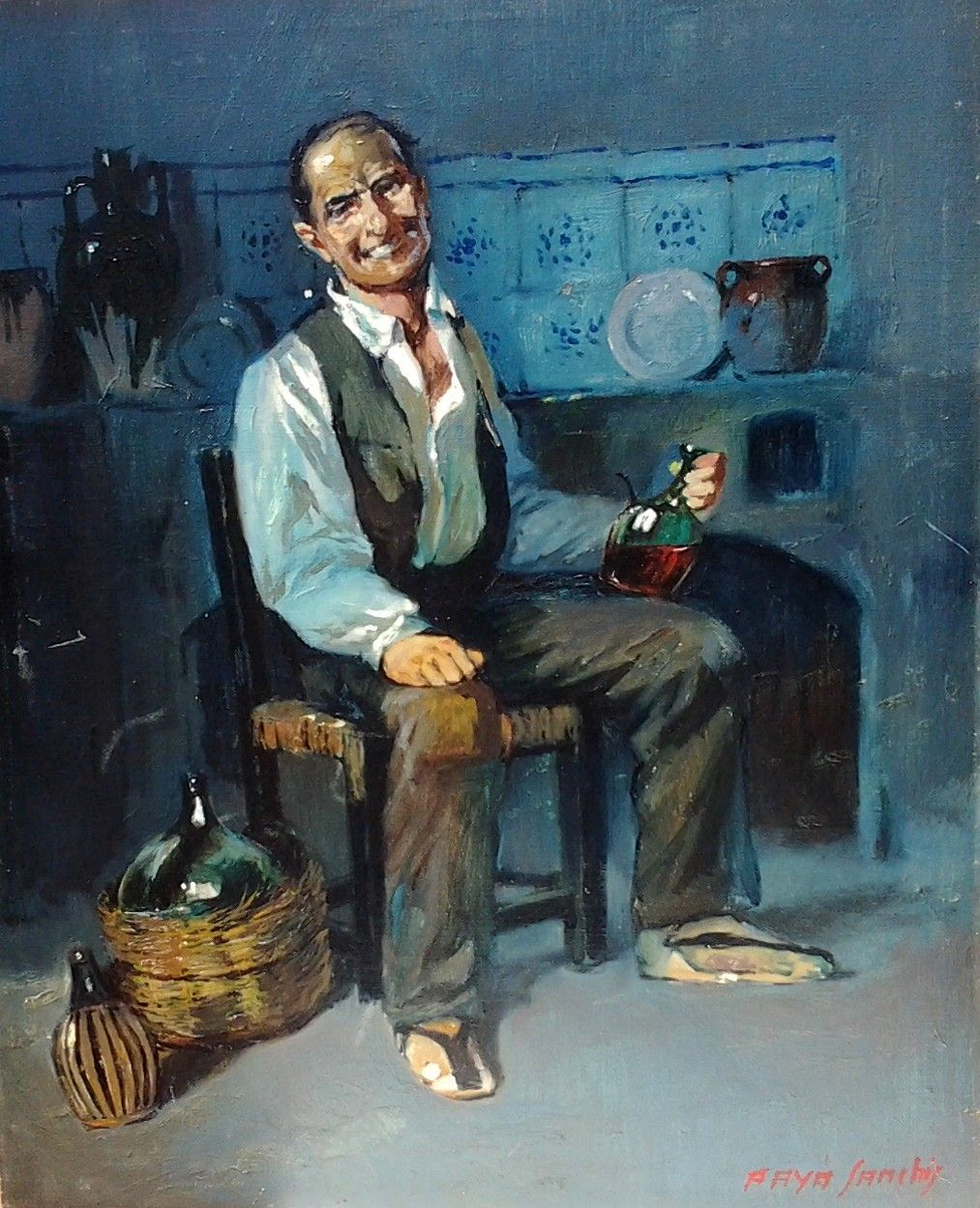 Una velada con vino
